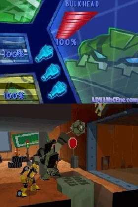 Transformers Animated - The Game (USA) screen shot game playing